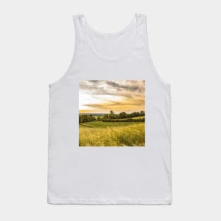 SCENERY 23 - Meadow Grass Field Park Nature Tank Top